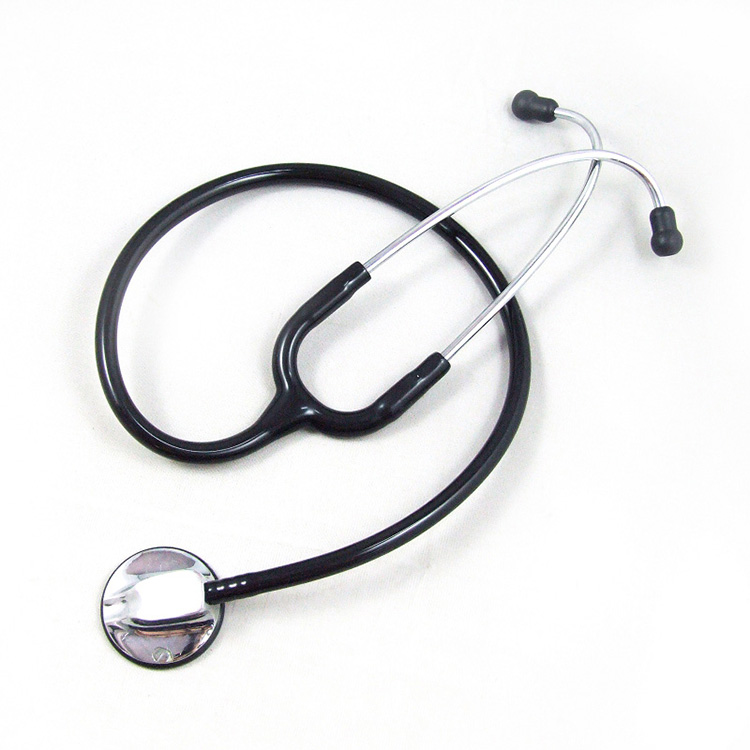 Stethoscope tokana an'ny dokotera Deluxe nopetahana Zinc Alloy