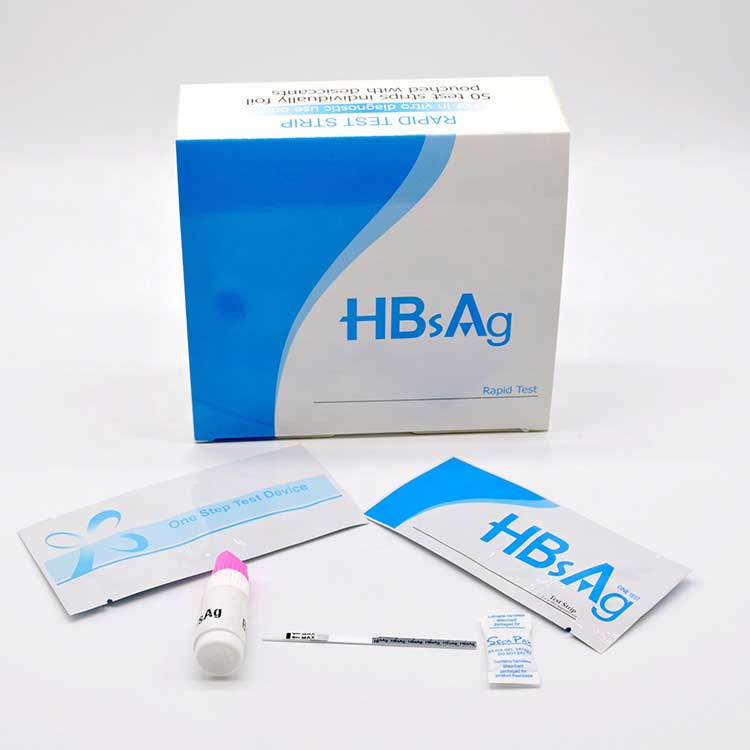 Hepatitis B Hbsag Antigène Rapid Test Strip Kit