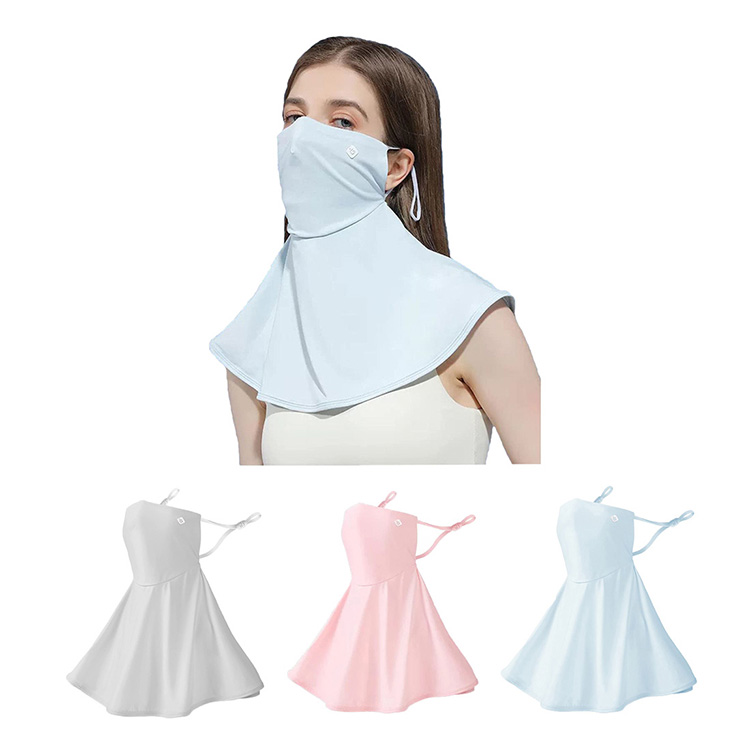 Ice Silk Summer Sunscreen Tube Tube Scarf